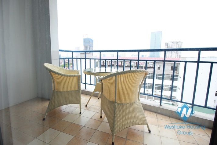 Furnished, gorgeous high-rise apartment for rent in Ba Dinh, Hanoi 